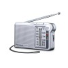 Panasonic New Panasonic RF-P150D (Silver) AM FM Pocket Radio Portable