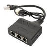 Ethernet Splitter 1 to 3 High Speed 1000Mbps 3 Devices