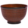 Kakuda Seibei Shoten Obi Sensuji Wooden Soup Bowl (Red) TKB35-2