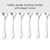 Viners Select 18/0 Stainless Steel Set Of 6 Teaspoons, Silver