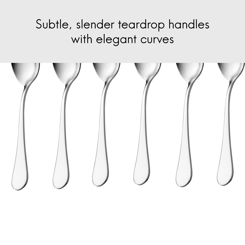Viners Select 18/0 Stainless Steel Set Of 6 Teaspoons, Silver