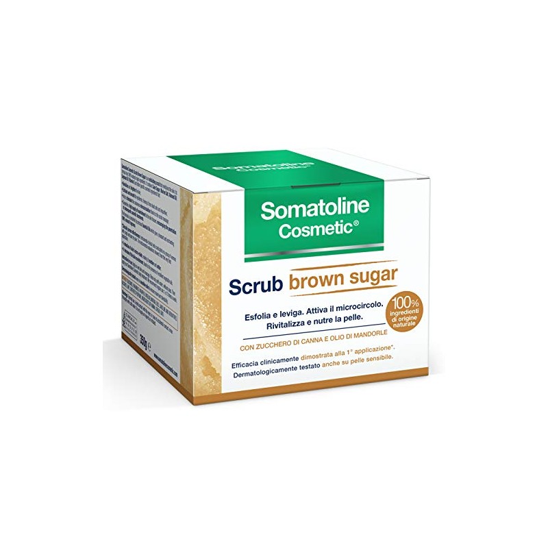 Somatoline Scrub Brown Sugar Esfoliante Corpo, 350 g