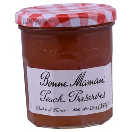 Bonne Maman Preserve, Peach, 13 oz