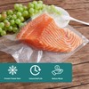 Bonsenkitchen Vacuum Sealer Bags, 200 pcs 8"W x 12"H, BPA-Free,