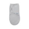 SwaddleMe by Ingenuity Original Swaddle, 100% Cotton, Improves Sleep &