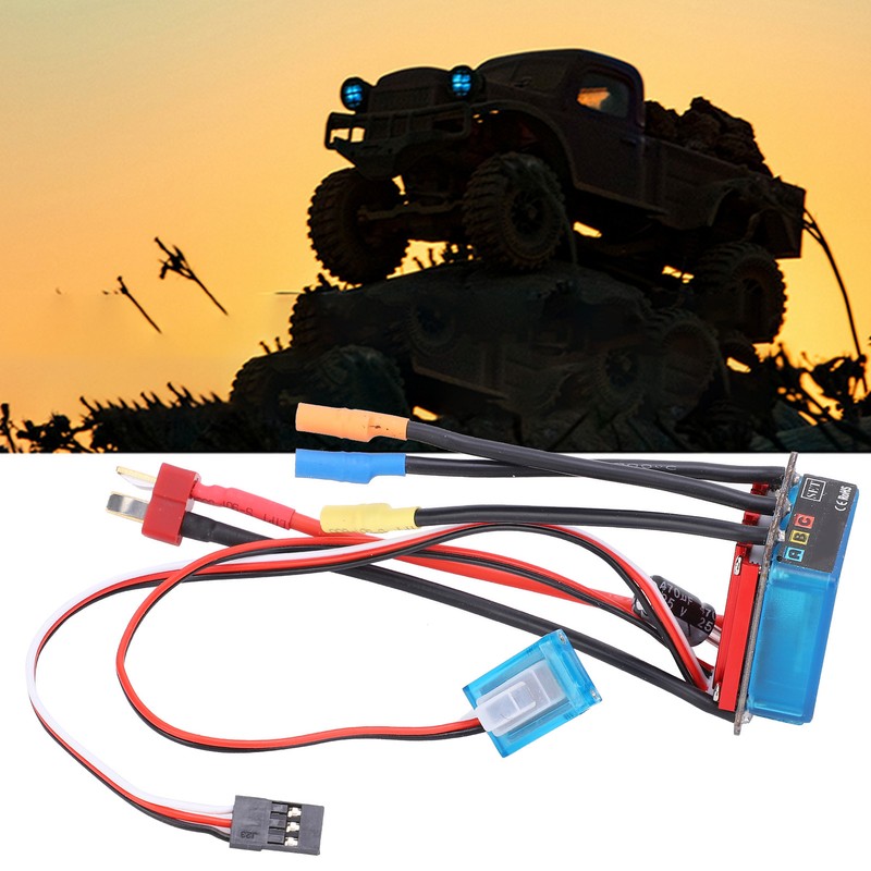 25A RC Brushless Electronic Speed Controller ESC for 1/14 1/16