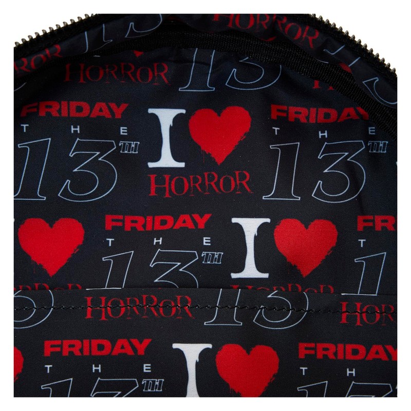 Loungefly Warner Brothers Friday The 13th I Heart Horror Mini