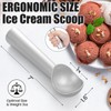 2 Pcs Ice Cream Scoop 7 Inch, Non-Stick