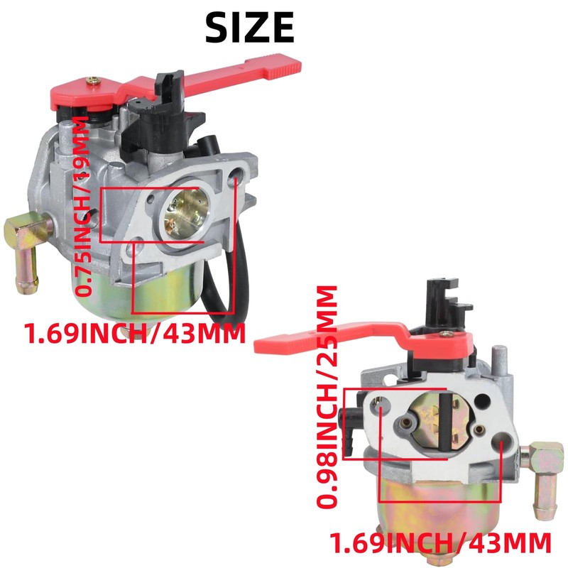 951-14093 Carburetor Fits for MTD Yard Machine 31A-2M1E700 31A-2M1E752 31AS2S1E700