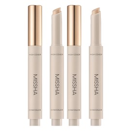 Misha Missha High Cover Stay Stick Concealer 2.8g, No. 23 Sand, 2 pieces / 미샤 하이커버 스테이 스틱 컨실러 2.8g, 23호 샌드, 2개