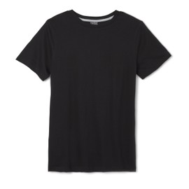 French Toast Boys' Short Sleeve Crewneck Tee,Black,4T