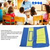 Chairback Pocket with Clear Label Slot Strong Stitching 600D Oxford