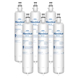 Maxblue Replacement for GE® RPWFE, RPWF (with CHIP) Refrigerator Water Filter, Compatible with WSG-4, WF277, GFE28GMKES, PFE28KBLTS, GFD28GSLSS, PWE23KSKSS, GYE22HMKES, DFE28JSKSS, 6 Filters