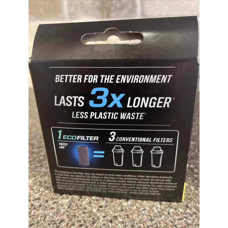 ZeroWater EcoFilter from ZeroWater Replacement Water Filter 2-Pack ZR-002ECO
