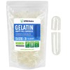 Size 3 Clear Empty Gelatin Capsules, 500 Count, Halal &