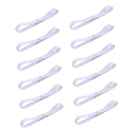 Healifty 12pcs Diaper Button Cloth Diaper Closures Belly Binder Infant Baby Diaper Belt Buckles Baby Diaper Strap Kids Belt Durable Belt Buckles Elastic Toddler Bracket White Adjustable