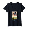 Womens Diego Maradona Boca Juniors V-Neck T-Shirt