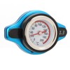 Aluminum Alloy Radiator Cap Temperature Gauge Leakproof Universal Car (Little