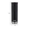 Contigo 2094860 Byron 2.0 Regaliz, Negro, 24 oz