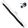 DanziX 2Pcs Flexible Drill Bit Extension, 11.6 inch Extension Screwdriver