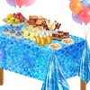 PHOGARY 2 Pcs Iridescent Ocean Wave Tablecloths, Sea Ocean Tablecloth