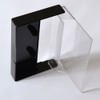 abc promedia® Music Cassette Cases, MC Cassette Archive Cases, Transparent-Black (Pack of 20)