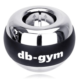 db-gym Snap Ball for Athletes, Aluminum Alloy, Heavy Duty, Auto Start Function, Powerball, Grip Strength, Forearm, Muscle Training, Wrist Grip, Heavy Training Equipment