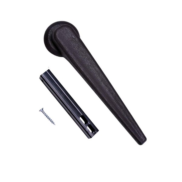 10 inch Recliner Handle Lever Replacement Kits 5/8 inch Square Mount Dark Brown Finish Offered