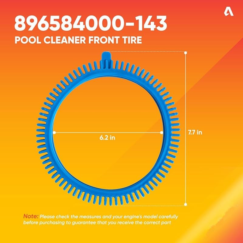 2 Pack 896584000-143 Blue Front Tire Kit with Super Hump
