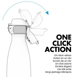 Ion8 Leak-proof Water Bottle, Vacuum Insulated, Light Purple, 10 oz