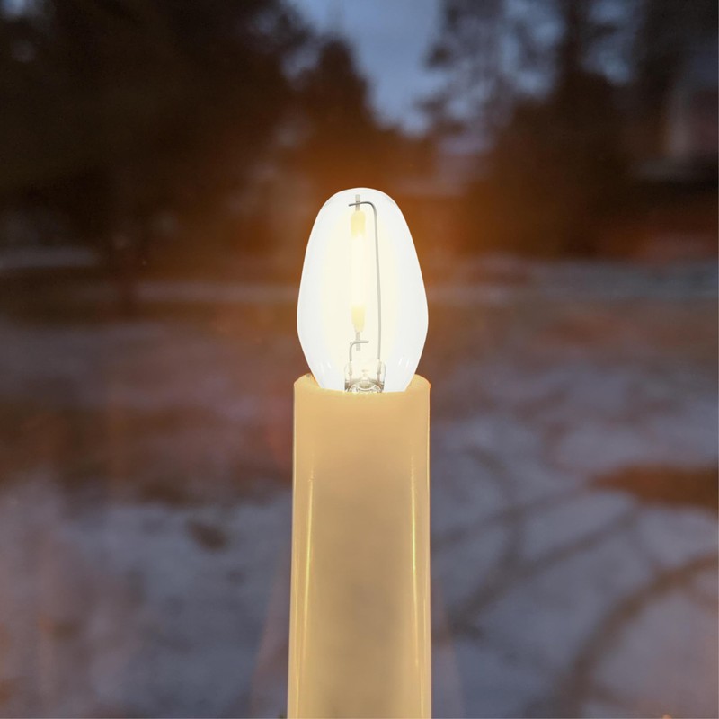 Westinghouse Lighting 5284000 0.4 Watt (4 Watt Equivalent) C7 Clear