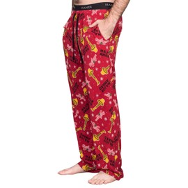Underboss Christmas Story Major Award with Leg Lamp Lounge Pants - X-Large - Christmas Pajama Pants - Christmas Pj Pants - Christmas Pajamas Men & Women - Mens Christmas Sleep Pants Red