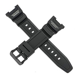 Casio Genuine Watch Strap Band for SGW-100J SGW 100J 100 20 BAR Black 10316600