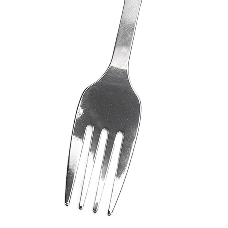 Folding Spring Camping Fork One Button Flick 304 Stainless Steel