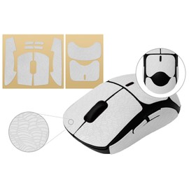 TALONGAMES Wave Pattern Series Mouse Grip Tape, Logicool G PRO Wireless, Wireless, Ultra-Thin, 0.02 inch (0.5 mm), Reinforced Grip, Excellent Absorbency, Color, Anti-Slip Tape, For Gaming Mouse,
