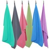 The Little Bodhi Microfibre Towel Purple 100cm x 50cm