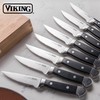 Viking Steak Knife Set, 8 Piece Stainless Steel Kitchen Knives