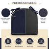 Wellsin Chair Cushions for Dining Chairs 4 Pack - Kitchen