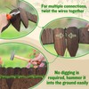 9.6ft L x 3.9in H Landscape Edging - 3 Packs