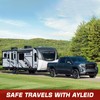 Ayleid Trailer Hitch Tri-Ball Mount with Hook & Pin Balls