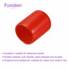 sourcing map Pack of 20 15 mm Protector Rubber End