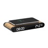 MOOOV 477349 Alarm Clock, Charger, Induction, 15 W and USB-C