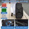 MERALIAN Rolling Baseball Catchers Gear Bag with Wheels, Large Baseball