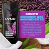 Lynx Excite Body Wash, 250 ml