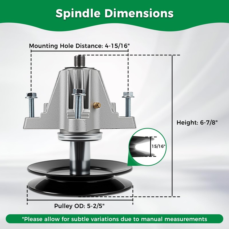 wyevee 618-09236 Spindle Assembly Compatible with Cub-Cad et 54" Deck