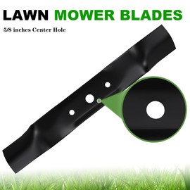 AEagle High Lift Mower Blade for GX20250 GY20568 for John Deere 48 inch Deck L120 L130 1948 2148 for Scotts L2048 L2548 for Sabre 3 Pack (Black)