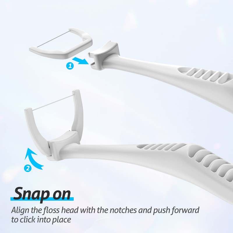 RAZOKO RAZOKO Ultimate Flosser Kit with 1 Handle and 120