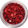 Nail Ssen Nail Art Round Glitter Sequins 2.0mm Red / 네일쎈 네일아트 원형글리터스팽글 2.0mm 레드