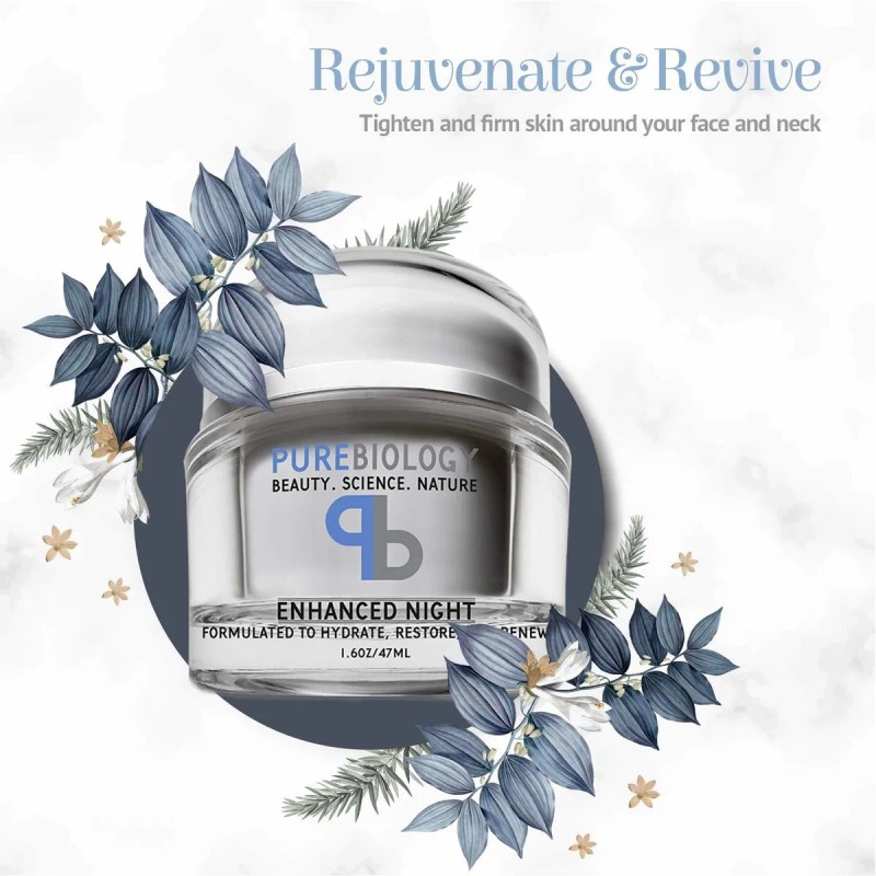 Biología Pura Noche Crema Facial Hidratante Con Retinol, Áci