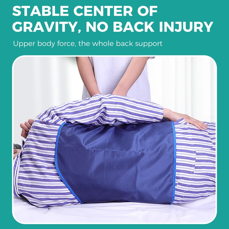 Patient Turning Device Belt,Elderly Bed Transfer Sling,Transfer Nursing Sling for